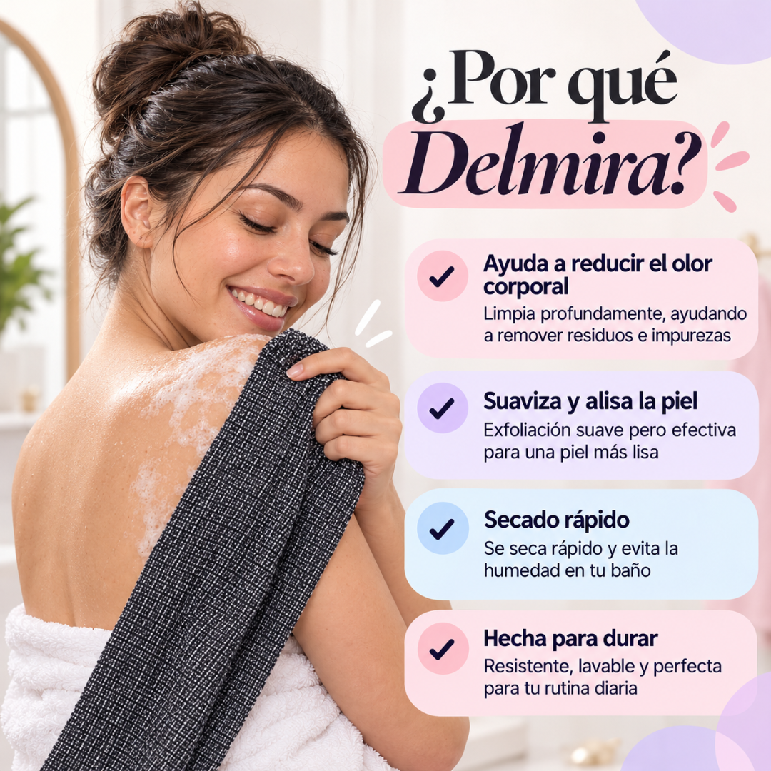 Toalla Exfoliante Corporal Delmira