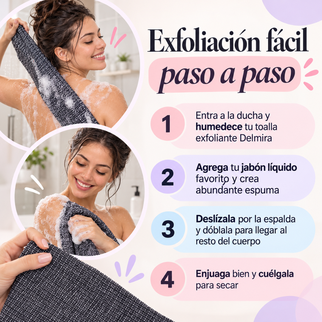 Toalla Exfoliante Corporal Delmira